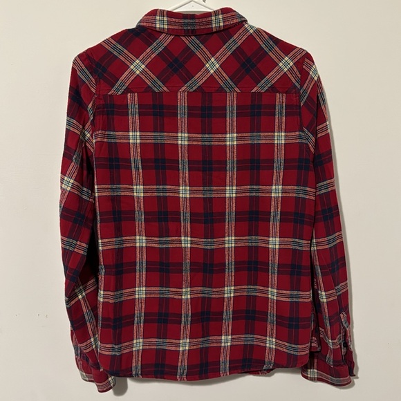 Mossimo Supply Co. Plaid Multicolor Button Down Flannel - Picture 2 of 4